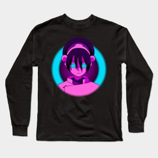 Toph Beifong Neon Long Sleeve T-Shirt